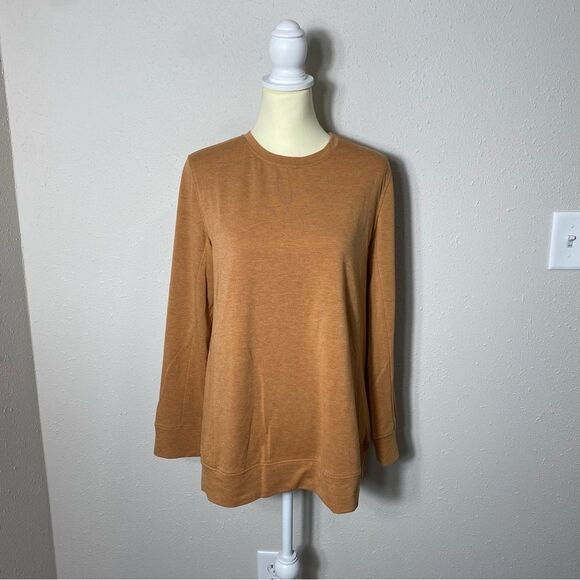 C.O.Z.Y Long Sleeve Jersey Knit Pullover Crewneck Sweatshirt Women's Size Large - Picture 8 of 13
